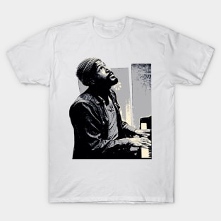 Marvin Gaye - Black Vintage T-Shirt